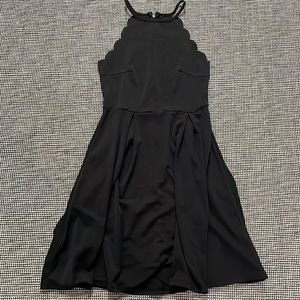 Black, sleeveless dress size small